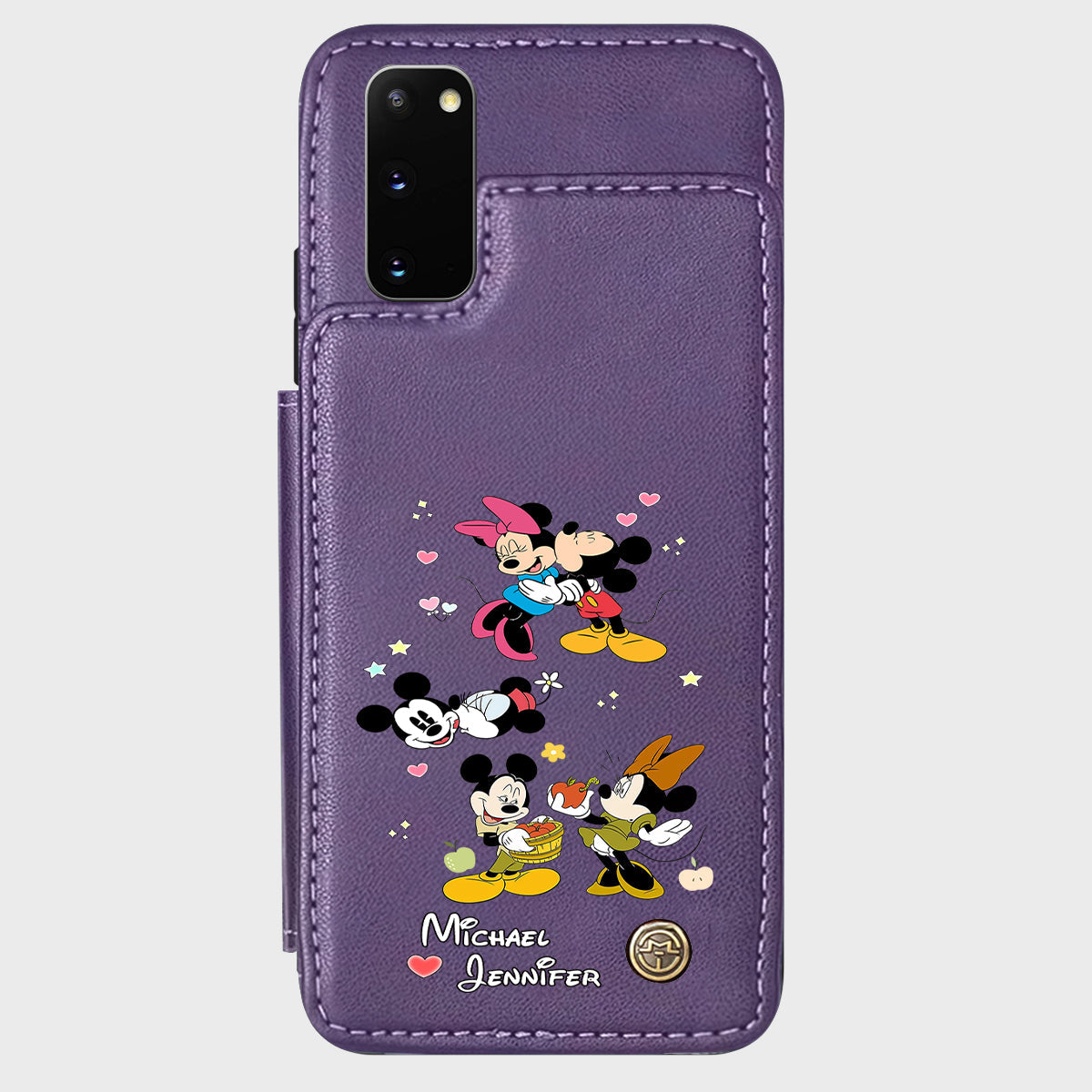 Big Ears Duo - Personalized Mouse Wallet Phone Case