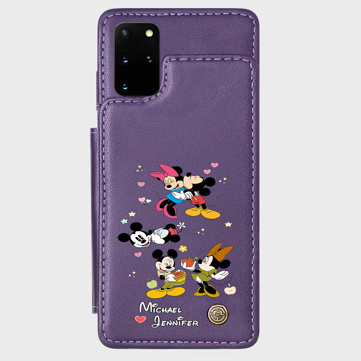 Big Ears Duo - Personalized Mouse Wallet Phone Case