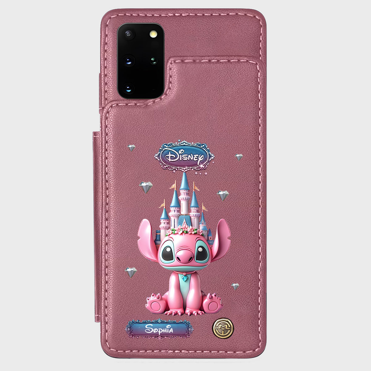 Blue Ohana - Personalized Ohana Wallet Phone Case