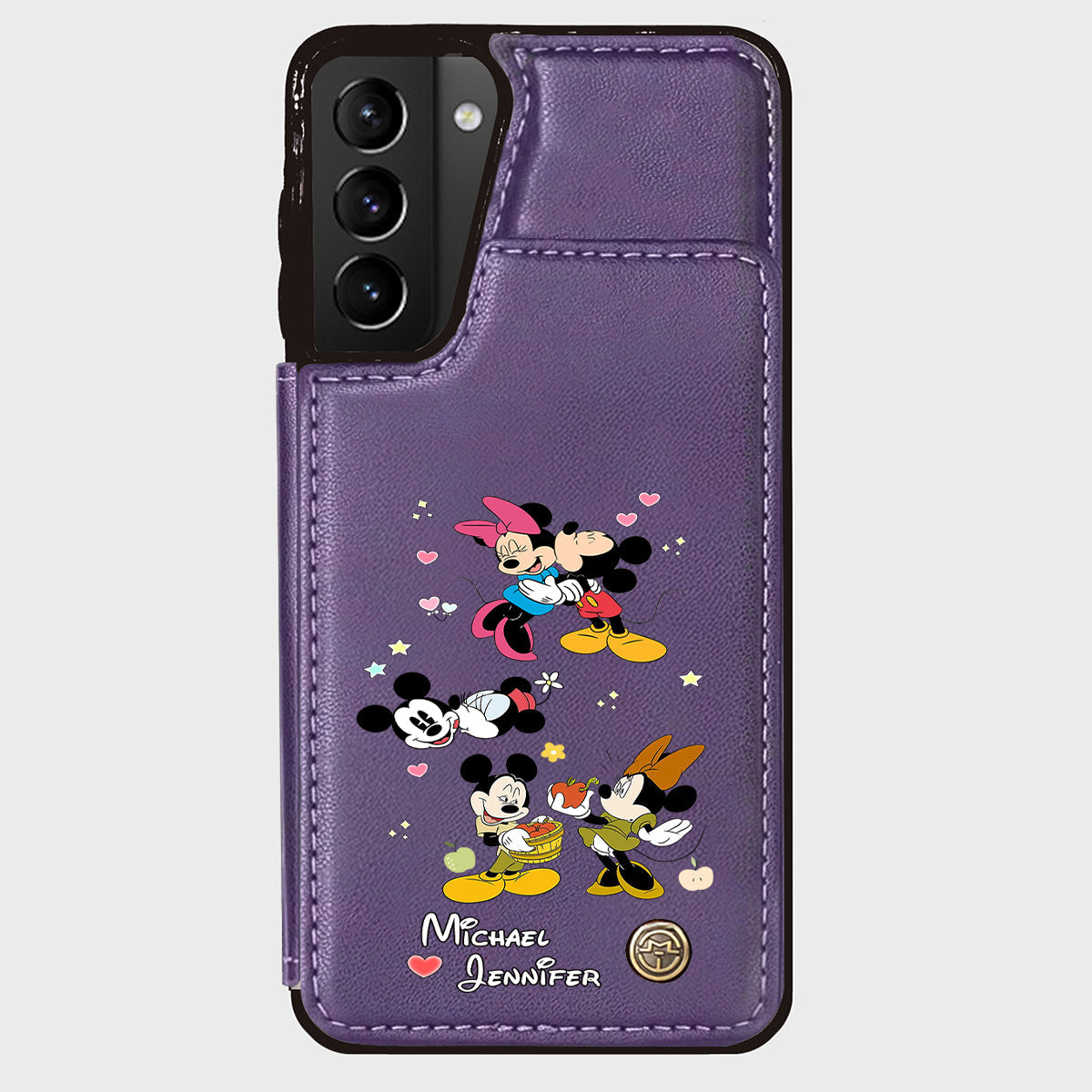 Big Ears Duo - Personalized Mouse Wallet Phone Case