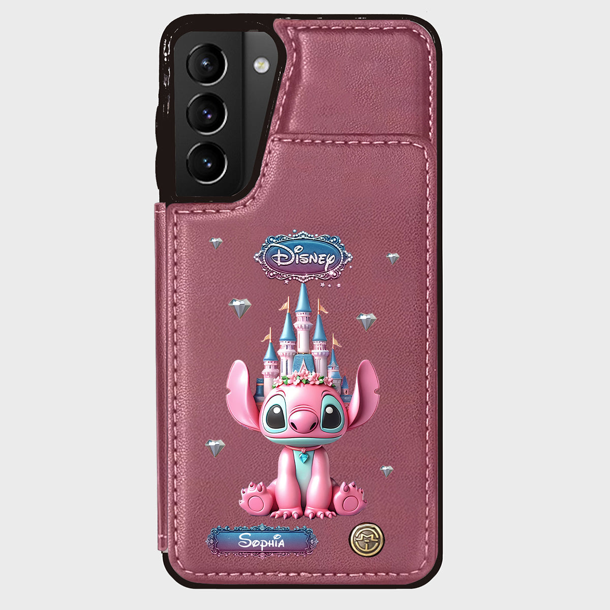 Blue Ohana - Personalized Ohana Wallet Phone Case