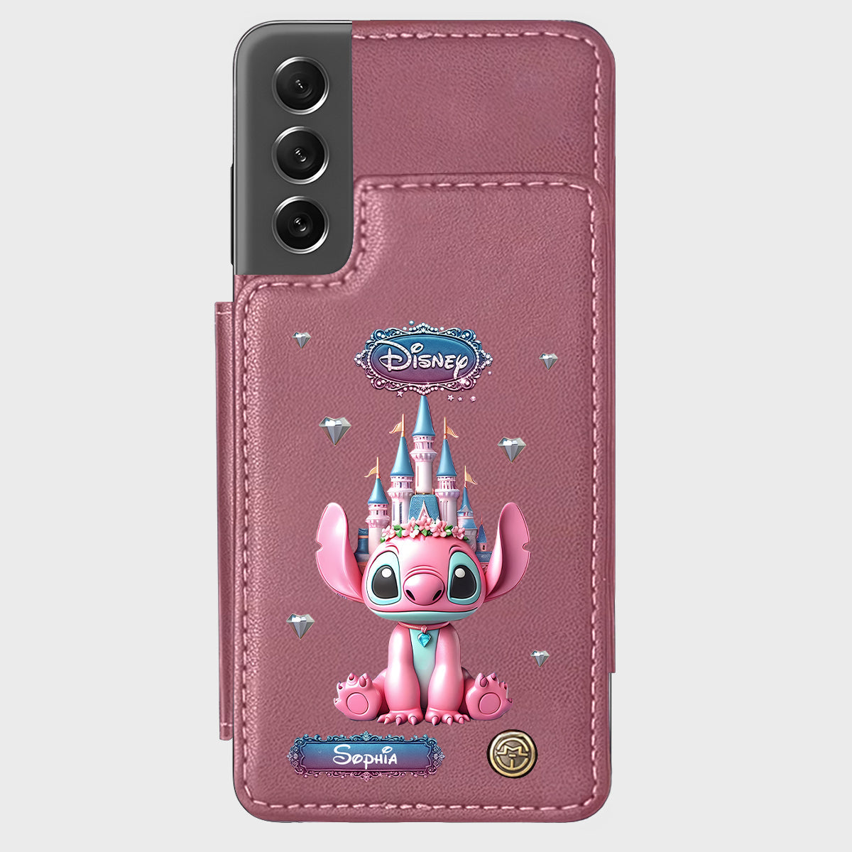 Blue Ohana - Personalized Ohana Wallet Phone Case