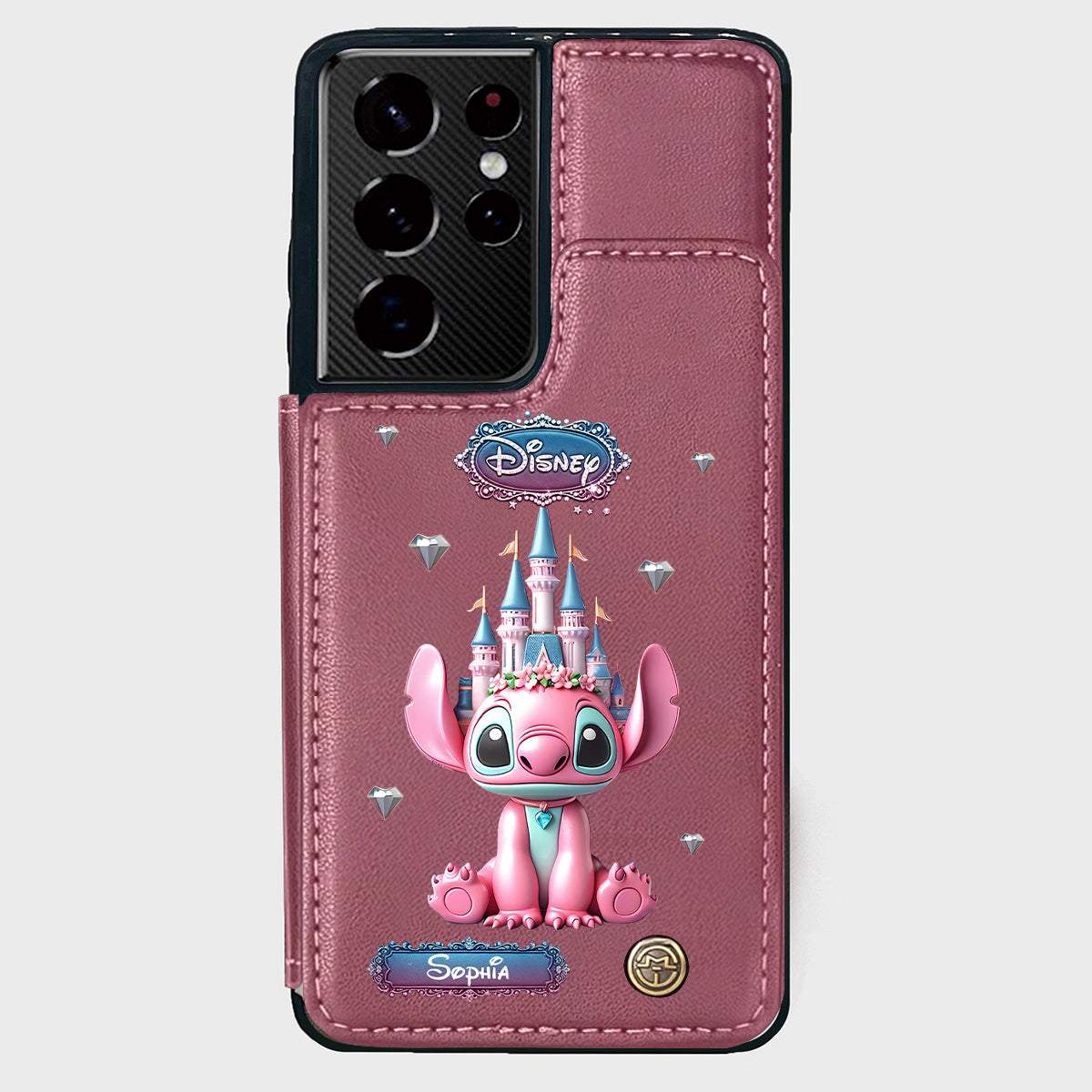 Blue Ohana - Personalized Ohana Wallet Phone Case