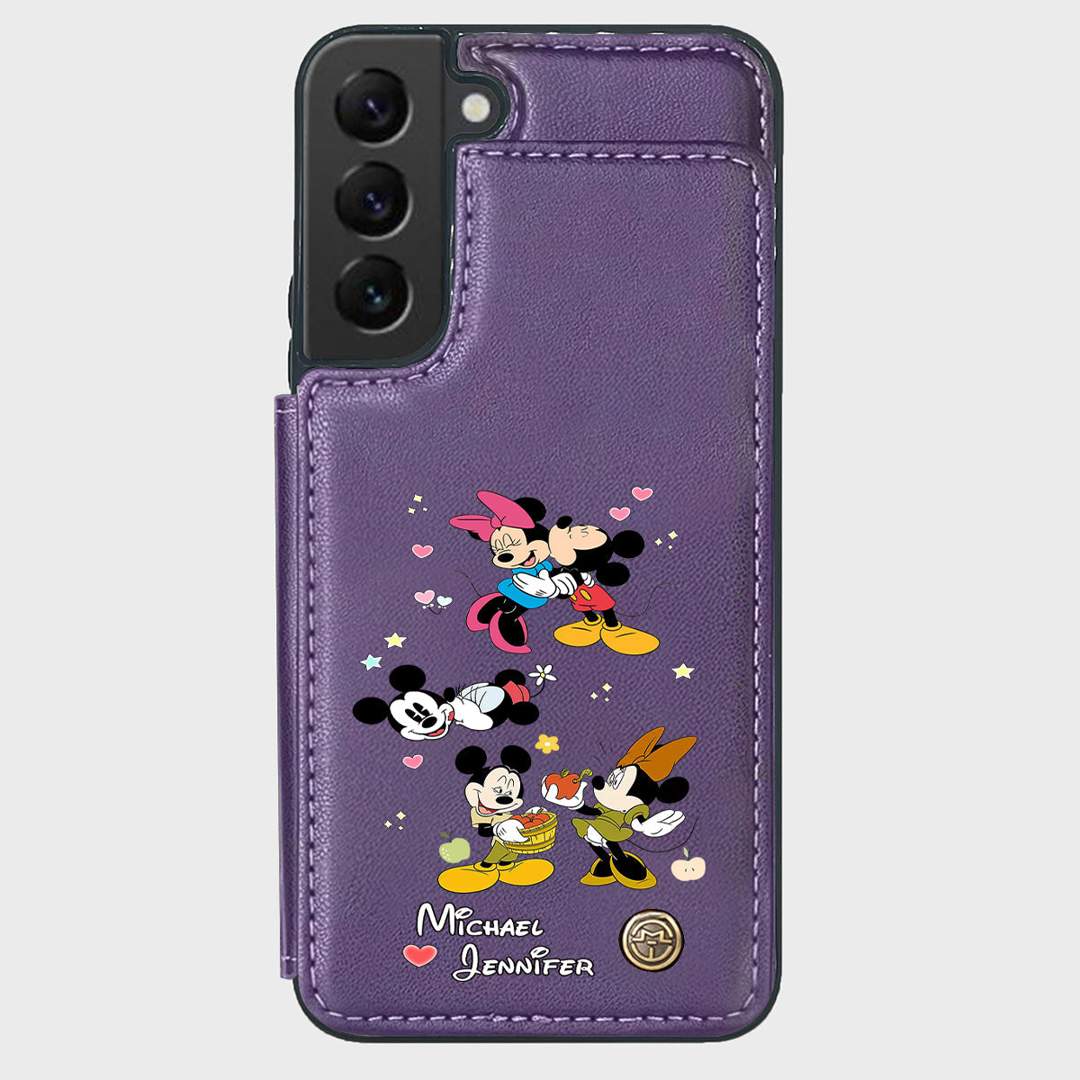 Big Ears Duo - Personalized Mouse Wallet Phone Case