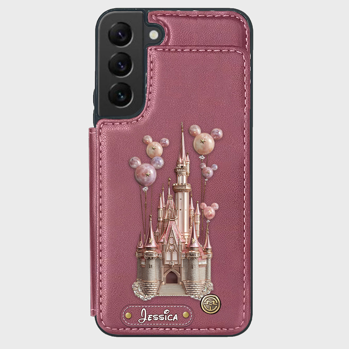 Believe In Magic - Personalized Mouse Wallet Phone Case