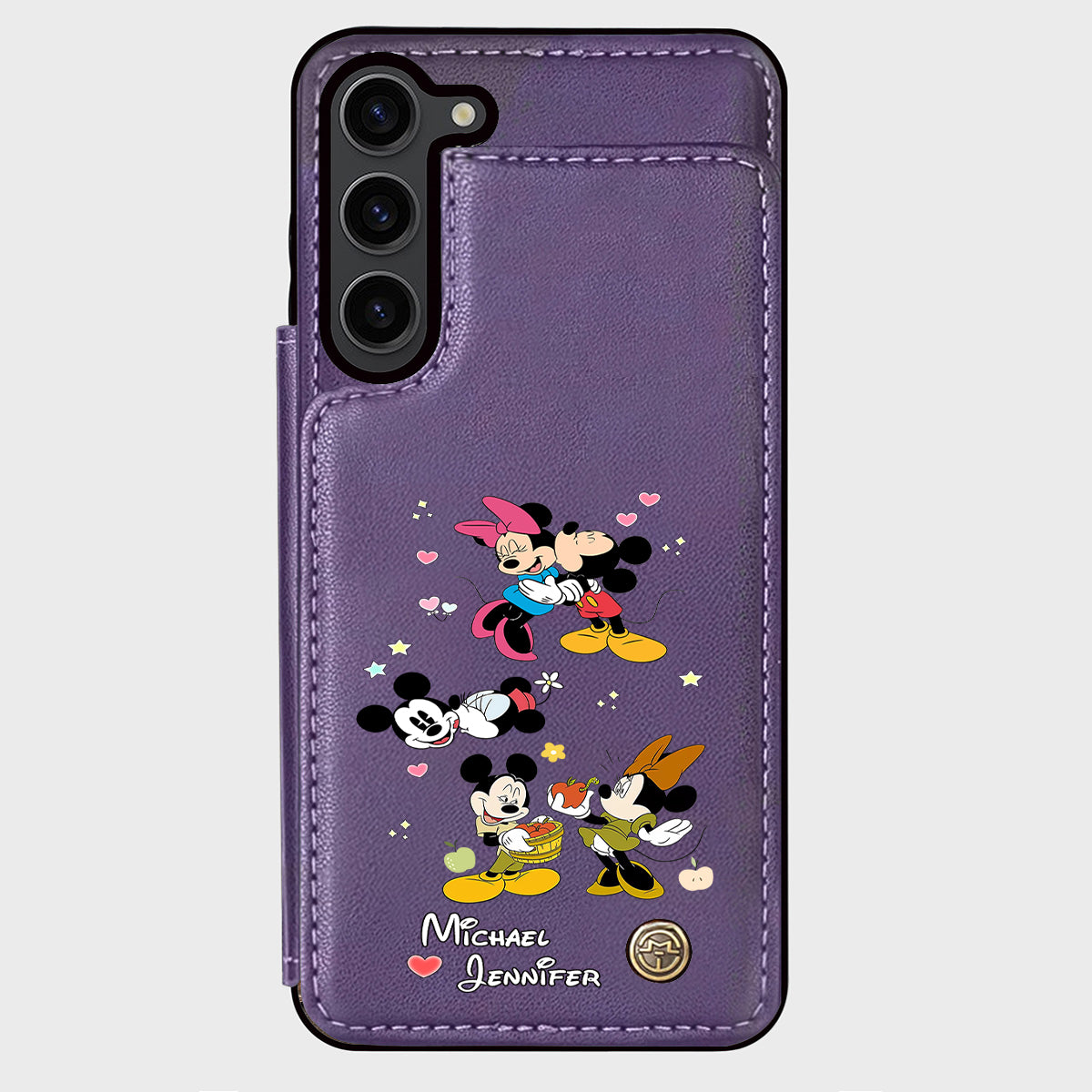 Big Ears Duo - Personalized Mouse Wallet Phone Case