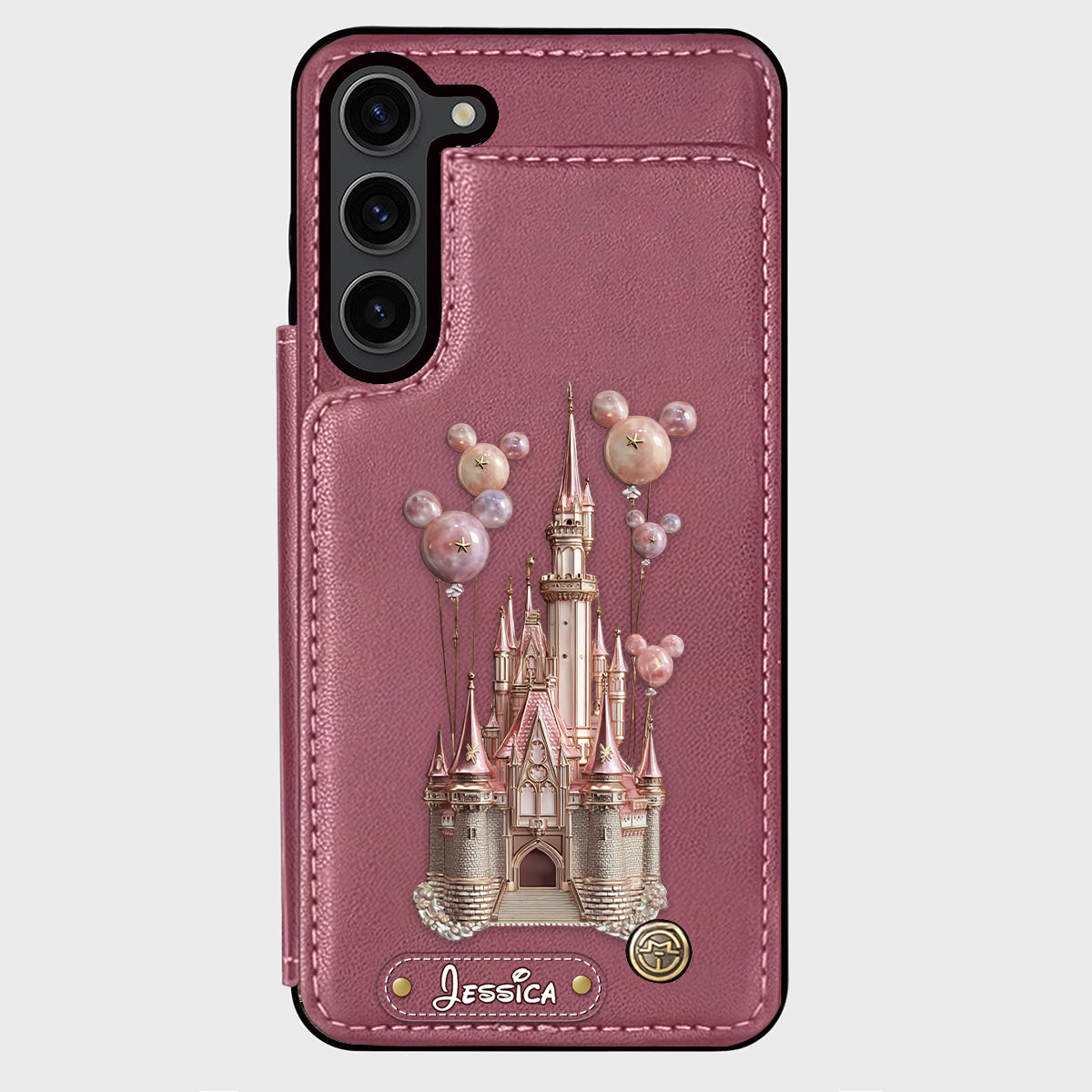 Believe In Magic - Personalized Mouse Wallet Phone Case