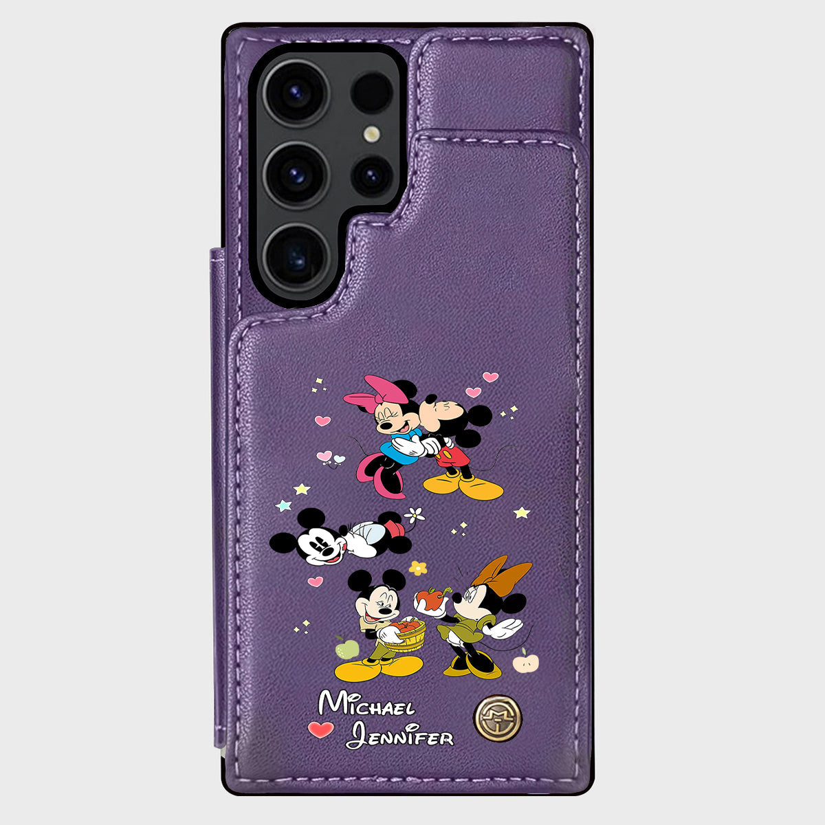 Big Ears Duo - Personalized Mouse Wallet Phone Case