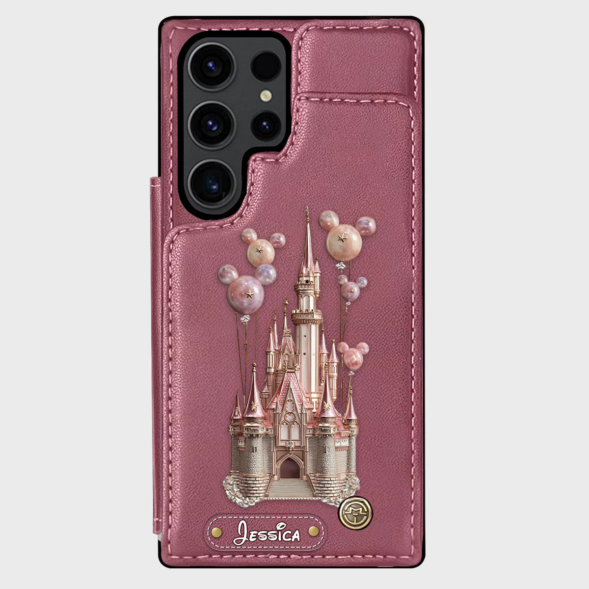 Believe In Magic - Personalized Mouse Wallet Phone Case