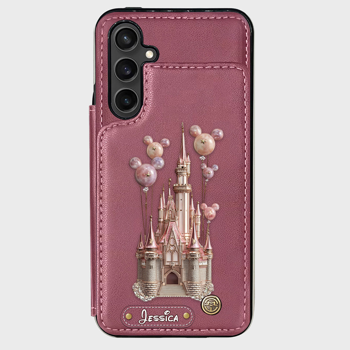 Believe In Magic - Personalized Mouse Wallet Phone Case