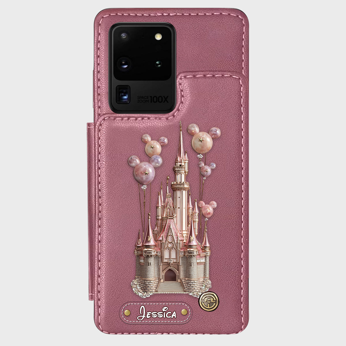 Believe In Magic - Personalized Mouse Wallet Phone Case