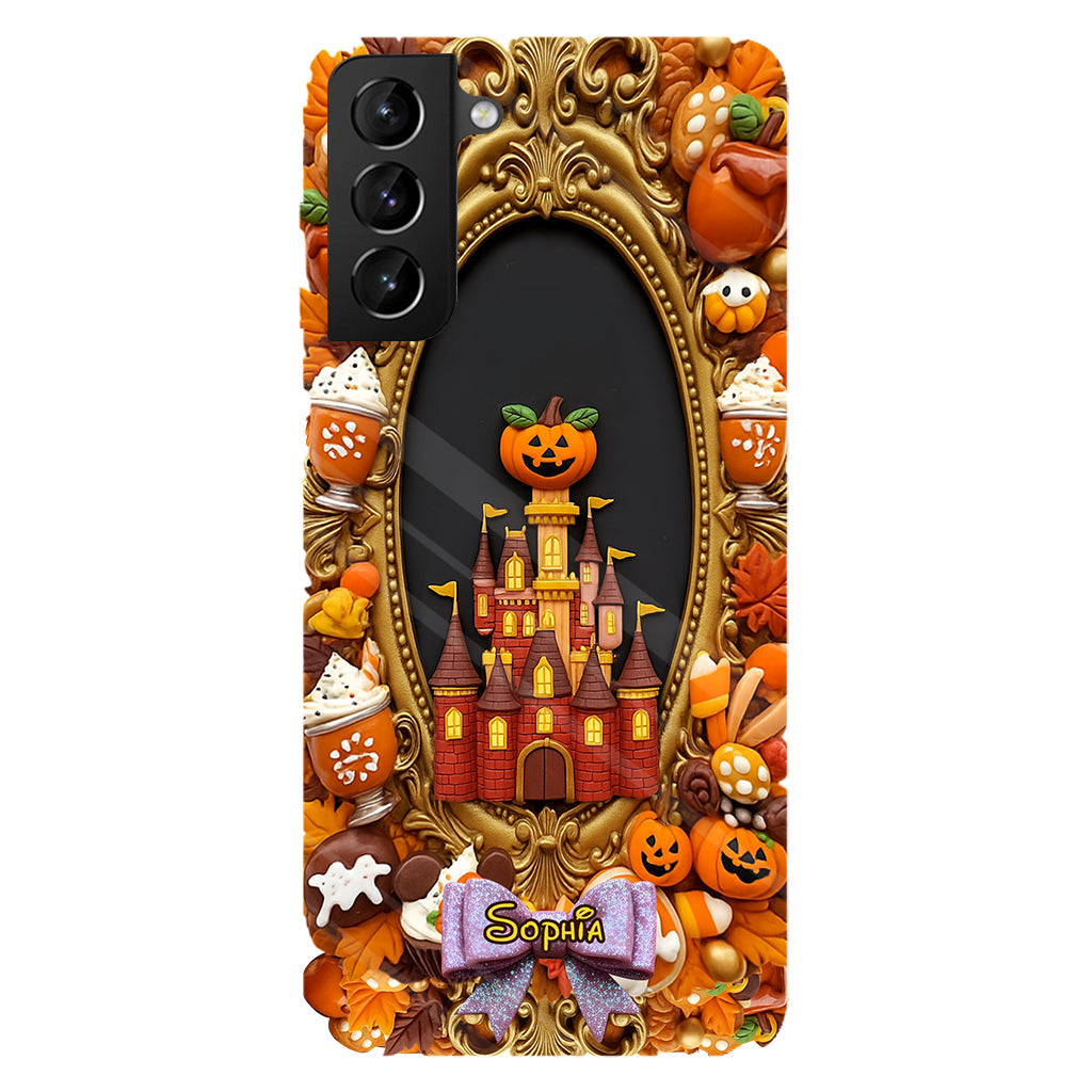 Autumn Castle - Personalized Mouse Full Print Phone Case