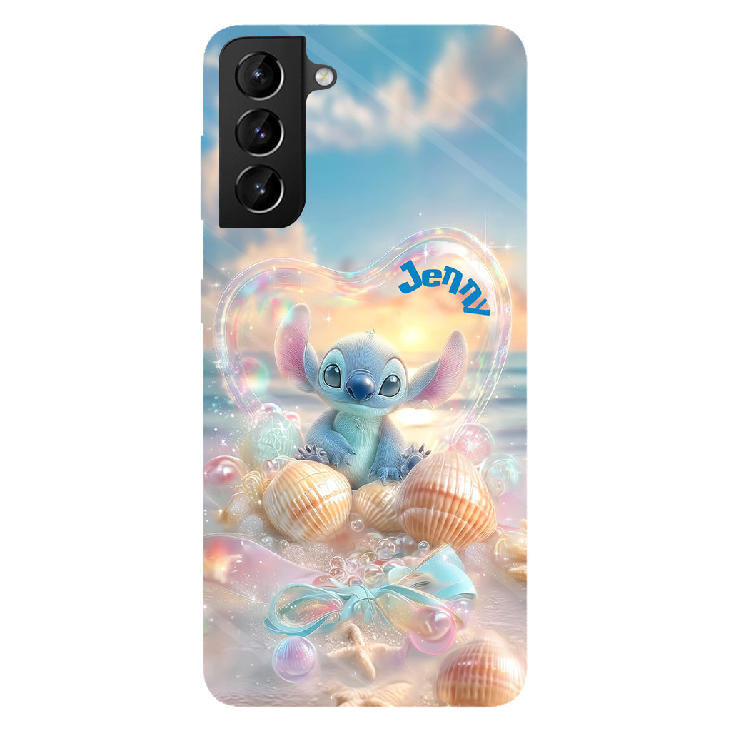 Blue Ohana Summer Vibes - Personalized Ohana Full Print Phone Case
