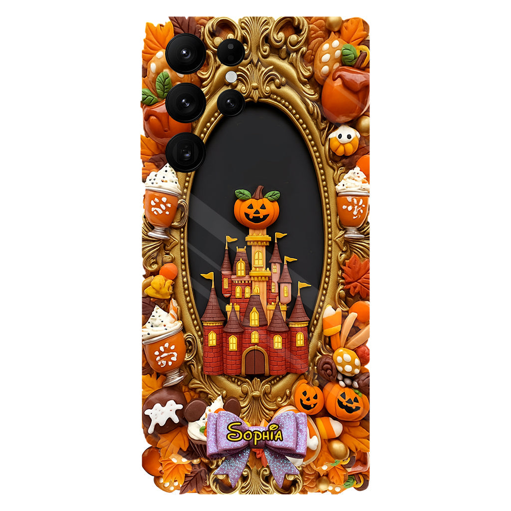 Autumn Castle - Personalized Mouse Full Print Phone Case