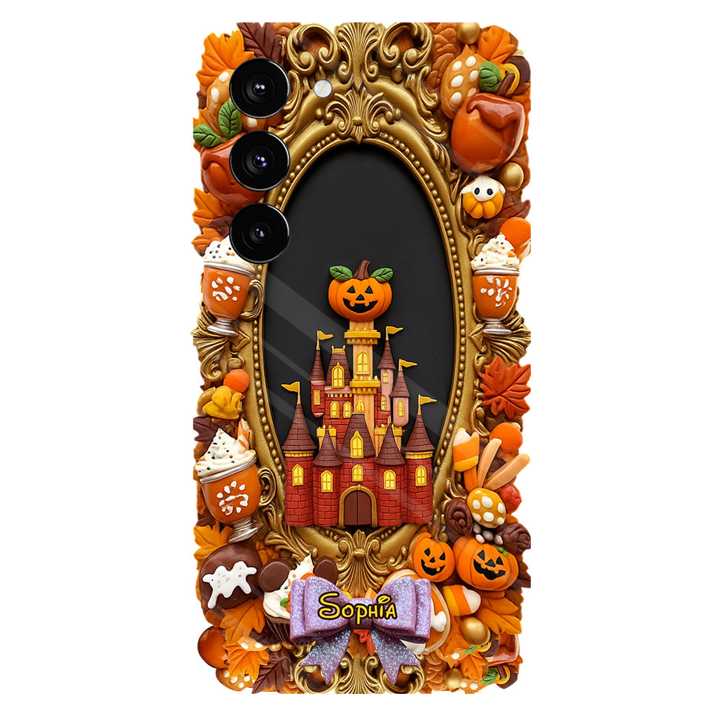 Autumn Castle - Personalized Mouse Full Print Phone Case