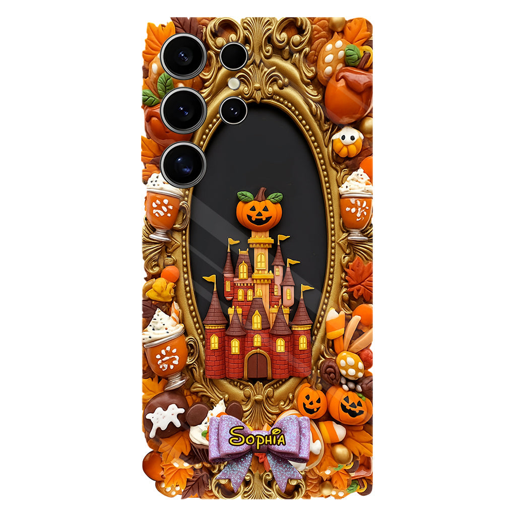 Autumn Castle - Personalized Mouse Full Print Phone Case