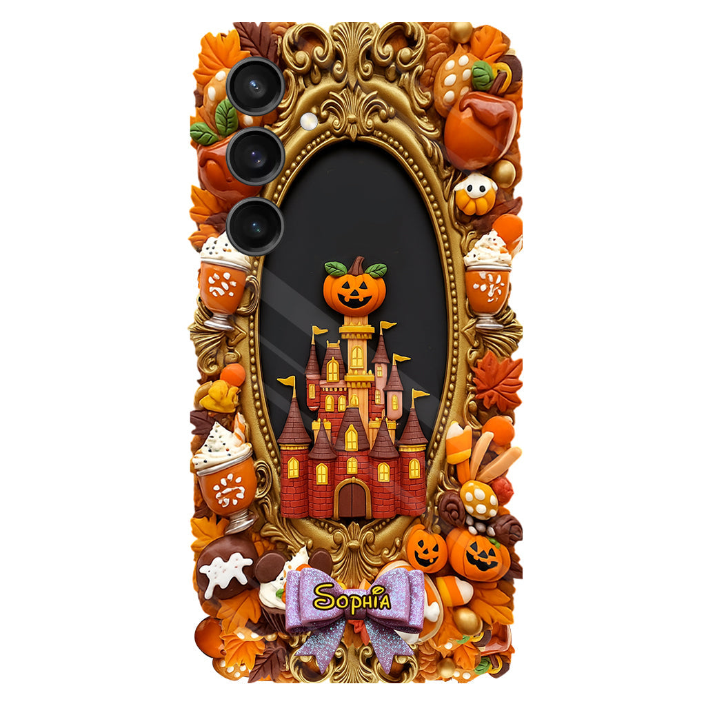 Autumn Castle - Personalized Mouse Full Print Phone Case