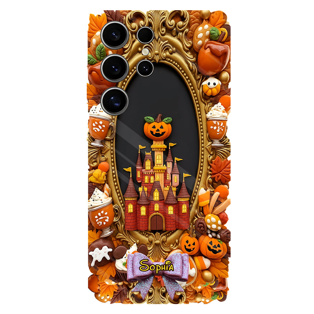 Autumn Castle - Personalized Mouse Full Print Phone Case