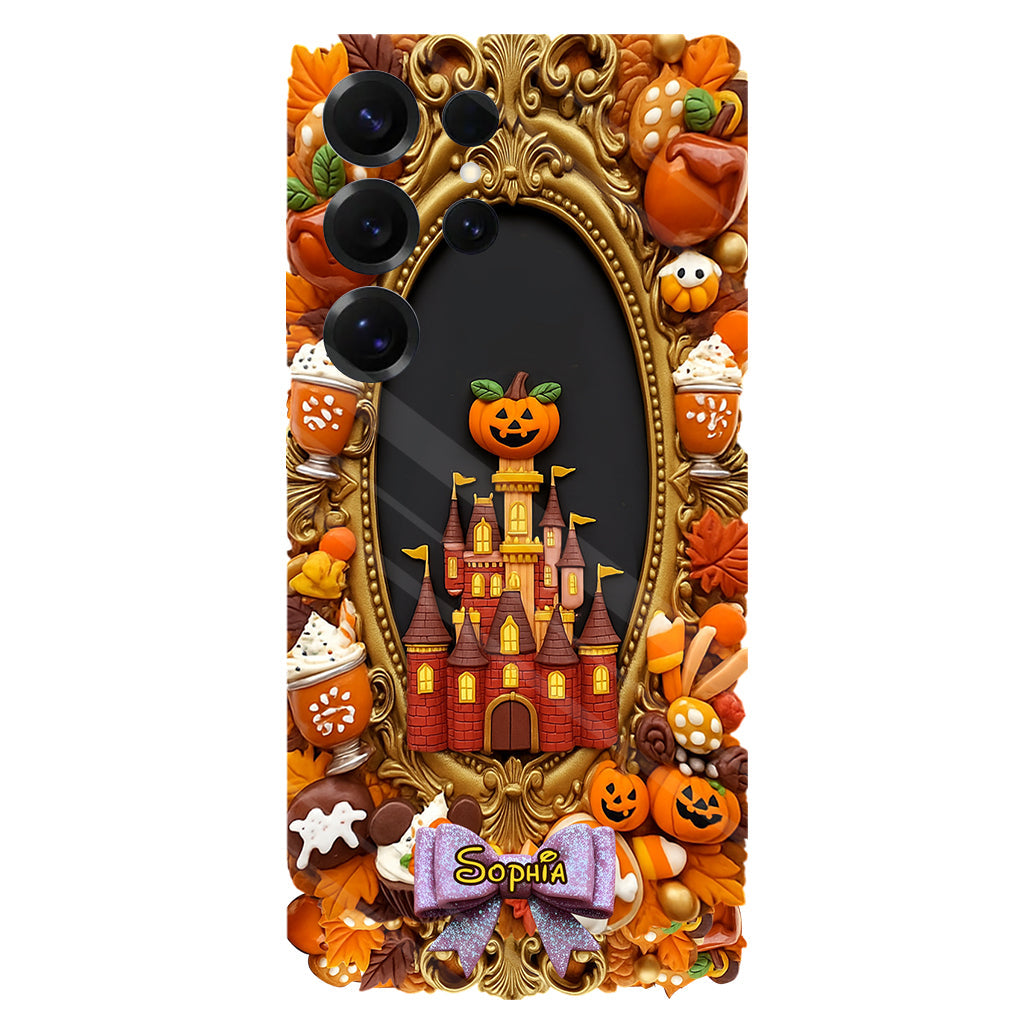 Autumn Castle - Personalized Mouse Full Print Phone Case