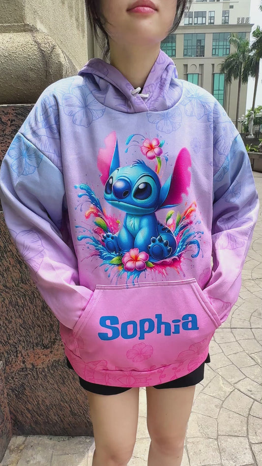 Blue Ohana - Personalized Ohana All Over Shirt