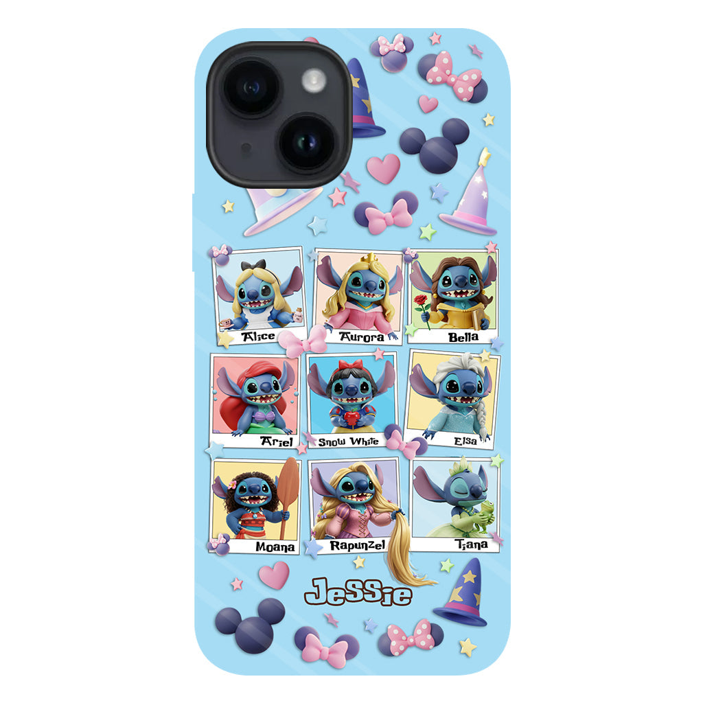 Blue Ohana Princess - Personalized Ohana Full Print Phone Case