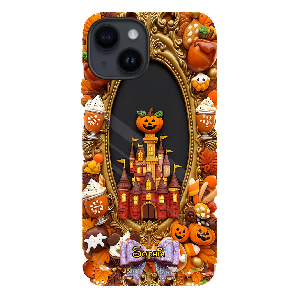 Autumn Castle - Personalized Mouse Full Print Phone Case