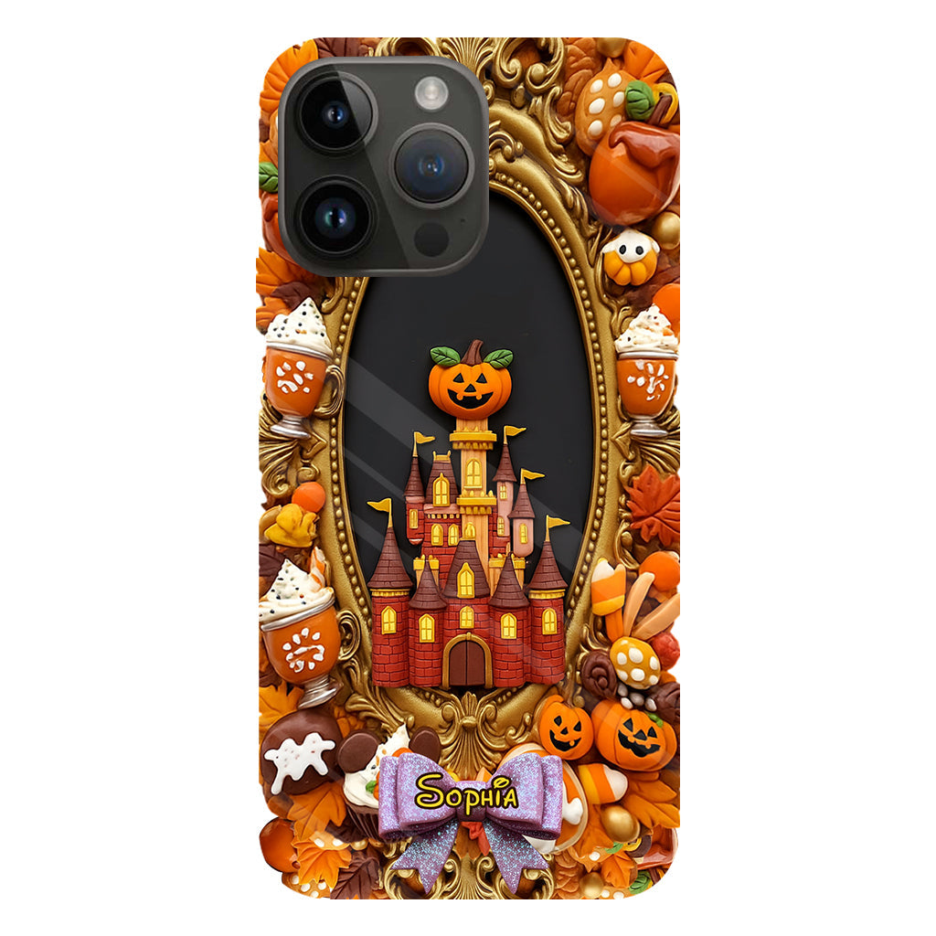 Autumn Castle - Personalized Mouse Full Print Phone Case