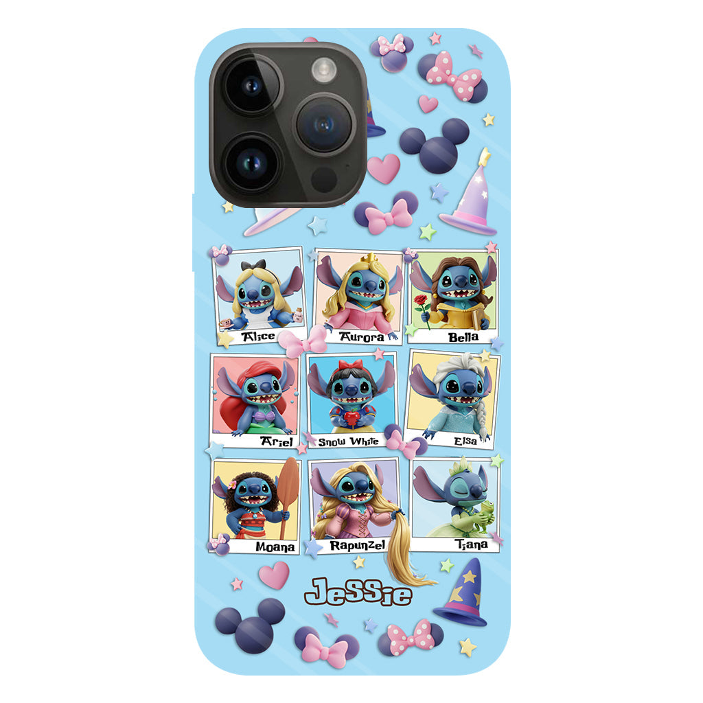 Blue Ohana Princess - Personalized Ohana Full Print Phone Case