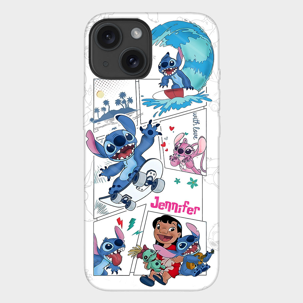Cartoon Ohana - Personalized Ohana Full Print Phone Case