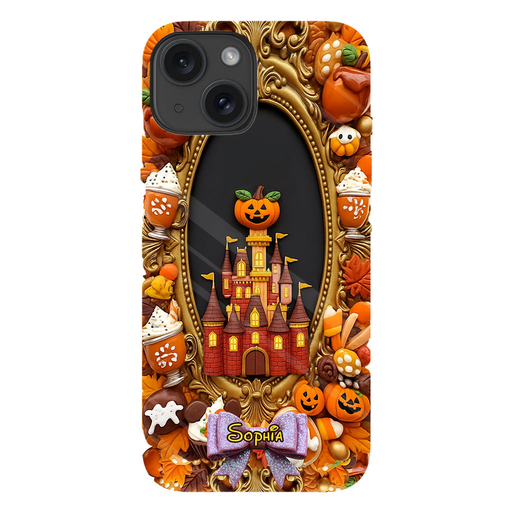 Autumn Castle - Personalized Mouse Full Print Phone Case