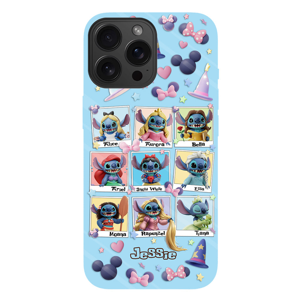 Blue Ohana Princess - Personalized Ohana Full Print Phone Case