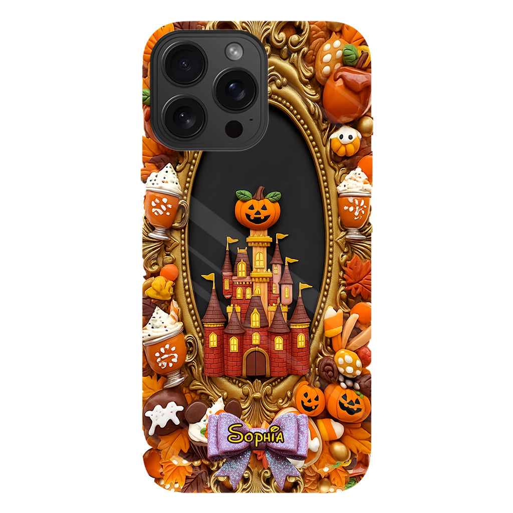 Autumn Castle - Personalized Mouse Full Print Phone Case