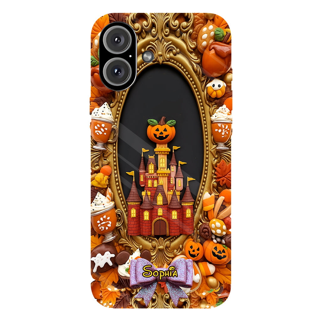 Autumn Castle - Personalized Mouse Full Print Phone Case