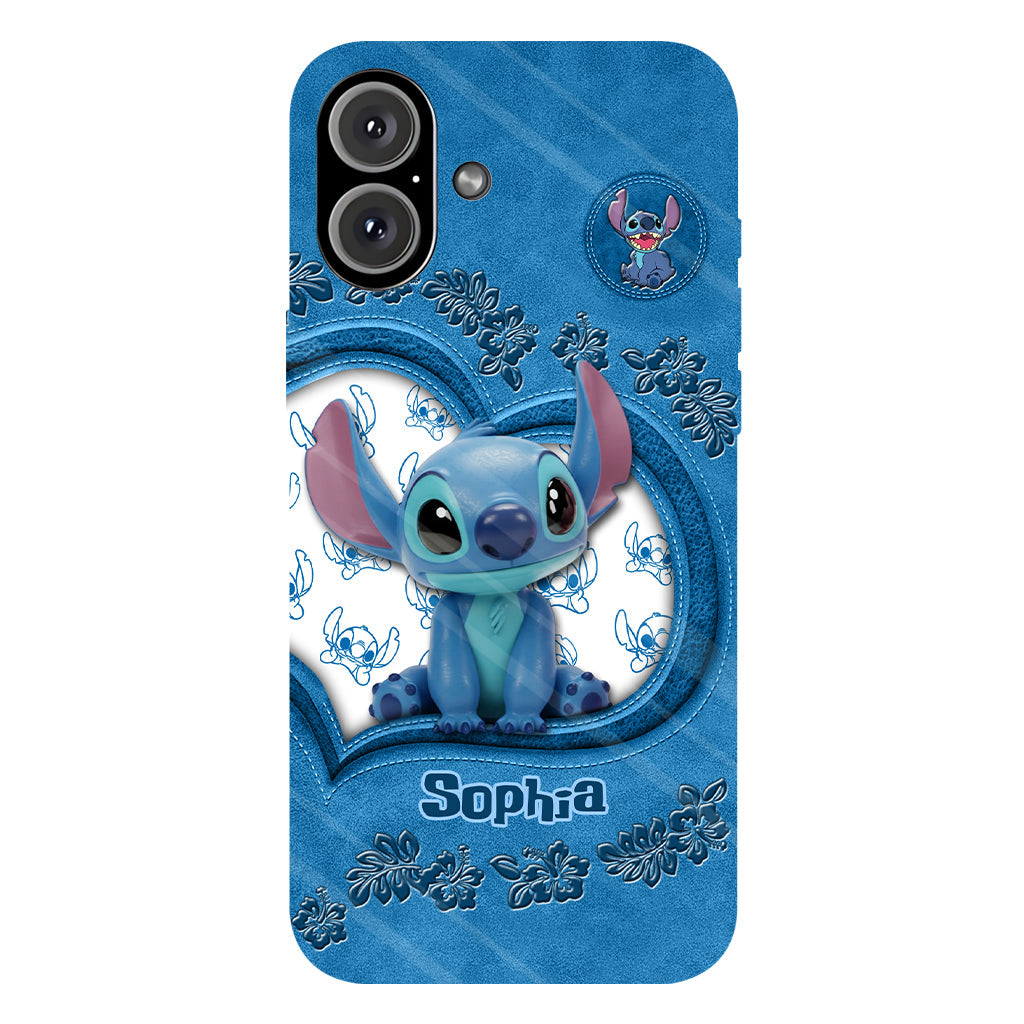 Blue Ohana - Personalized Ohana Full Print Phone Case