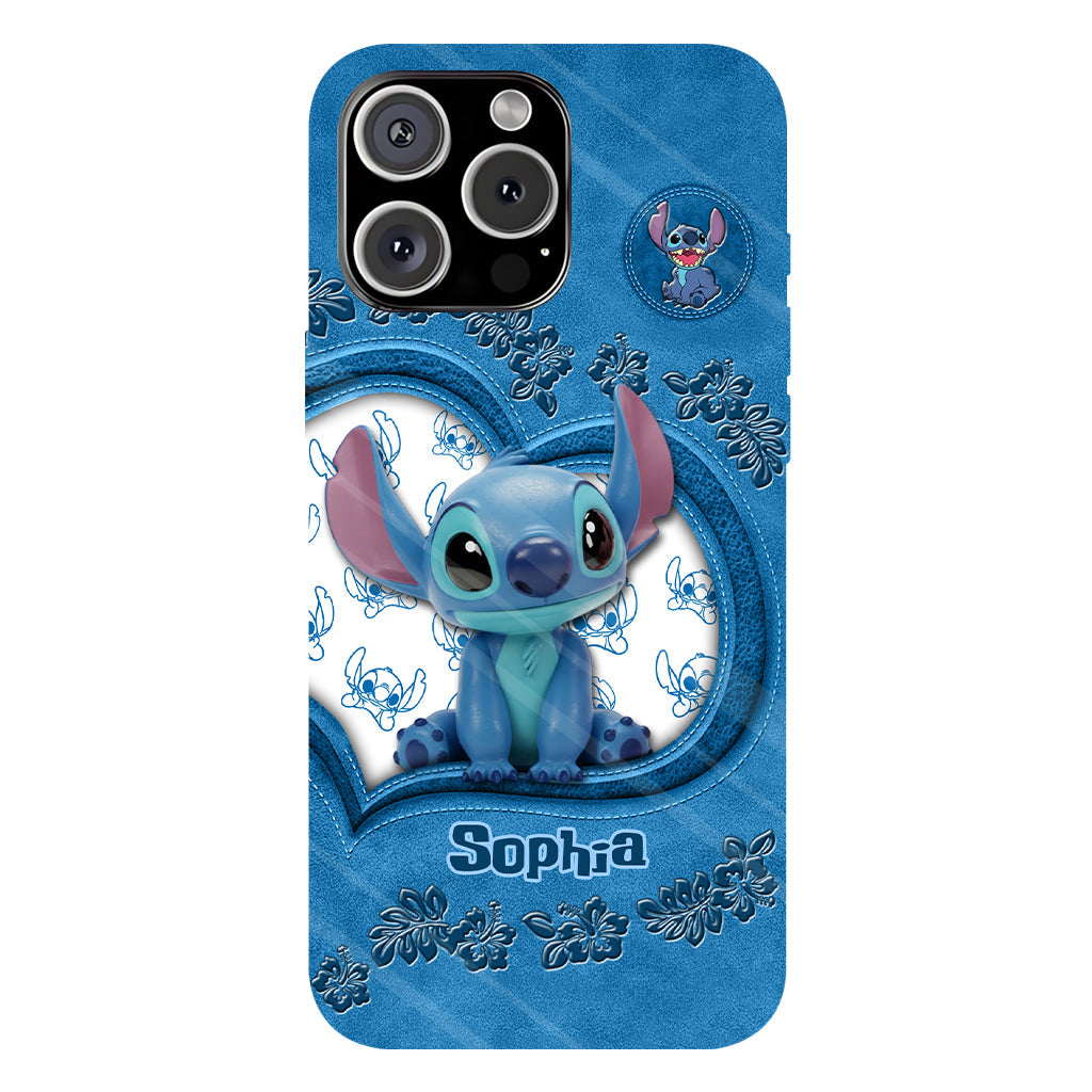 Blue Ohana - Personalized Ohana Full Print Phone Case