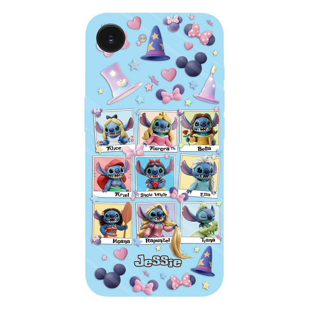 Blue Ohana Princess - Personalized Ohana Full Print Phone Case