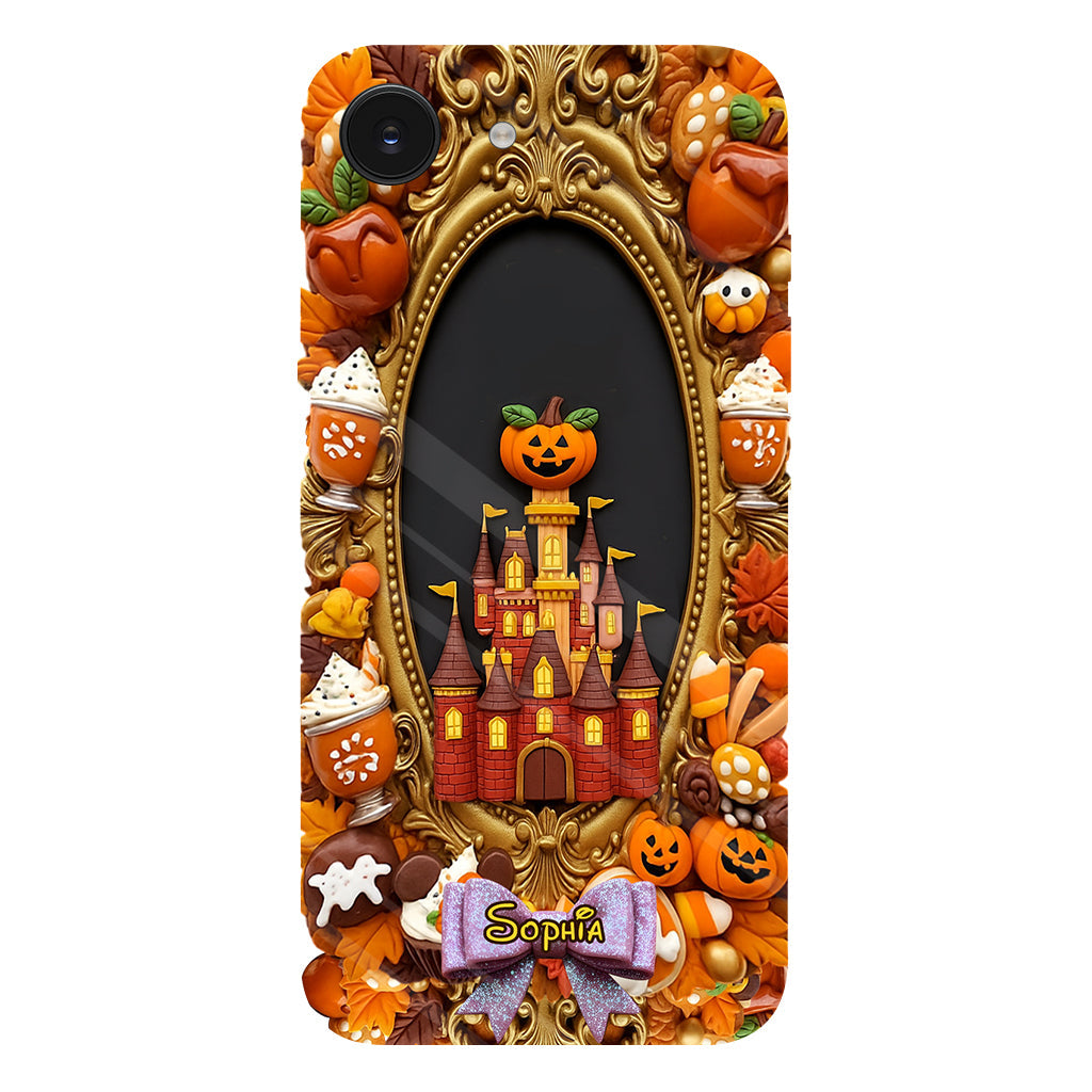 Autumn Castle - Personalized Mouse Full Print Phone Case