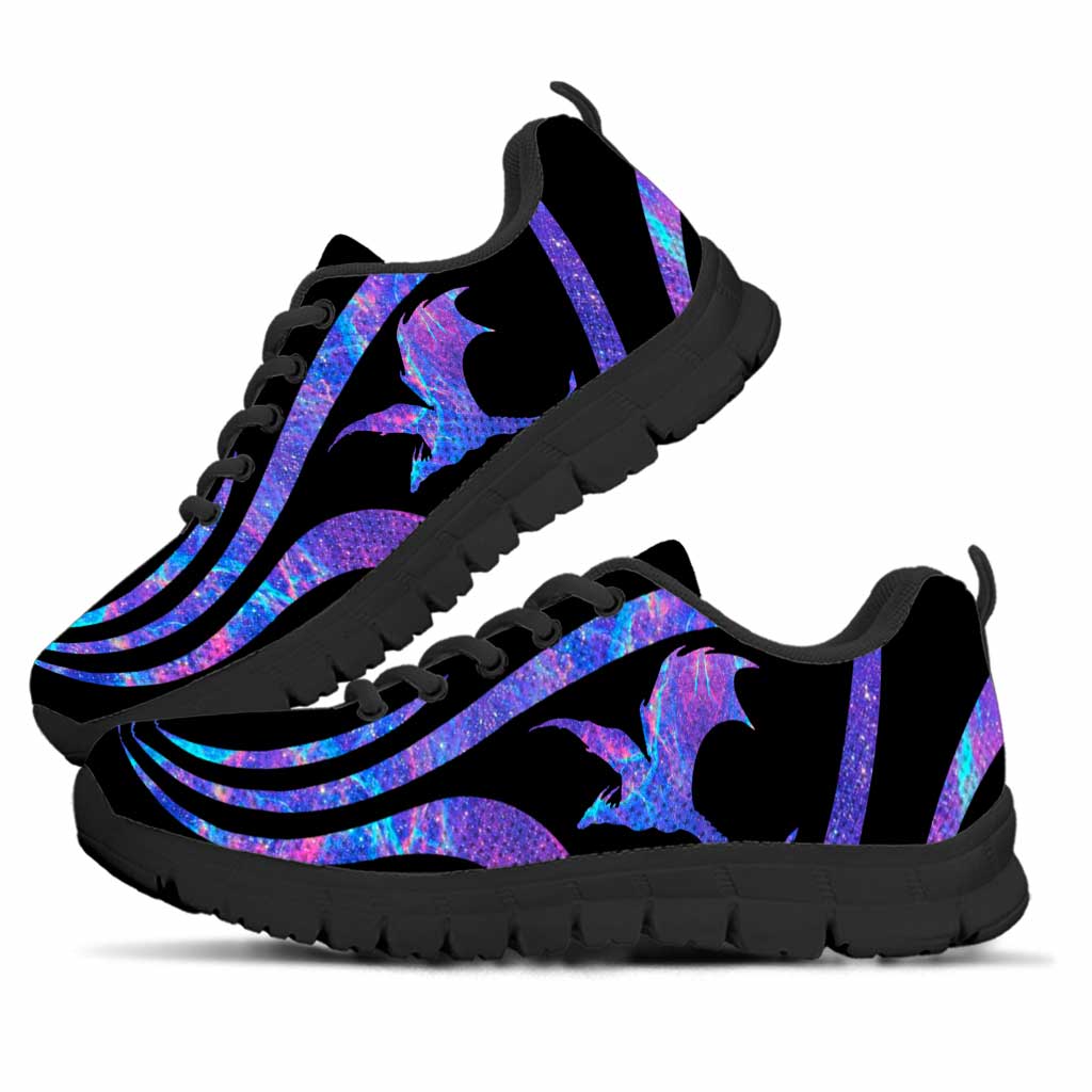 Hologram Purple Dragon Dragon Sneakers 0622