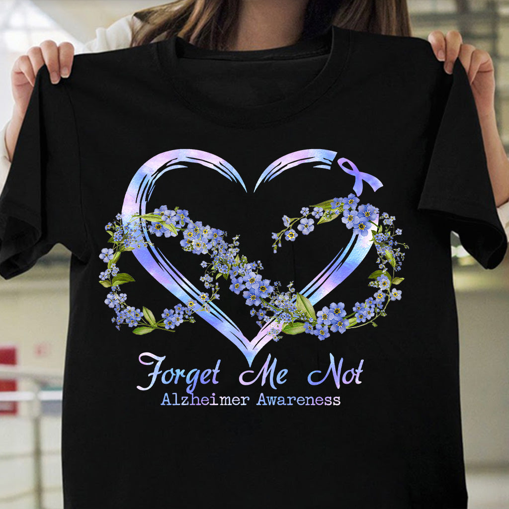 Forget Me Not - Alzheimer Awareness T-shirt and Hoodie 0722