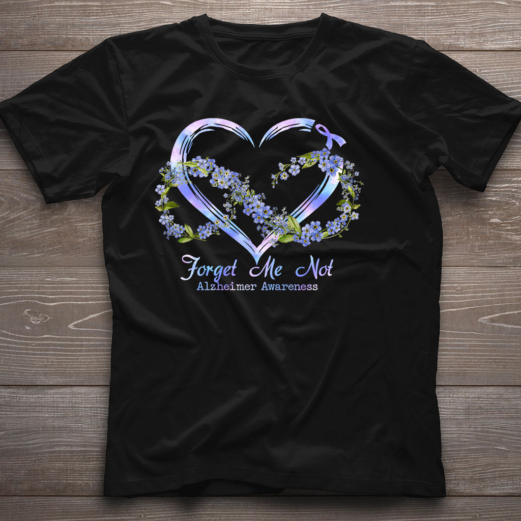 Forget Me Not - Alzheimer Awareness T-shirt and Hoodie 0722