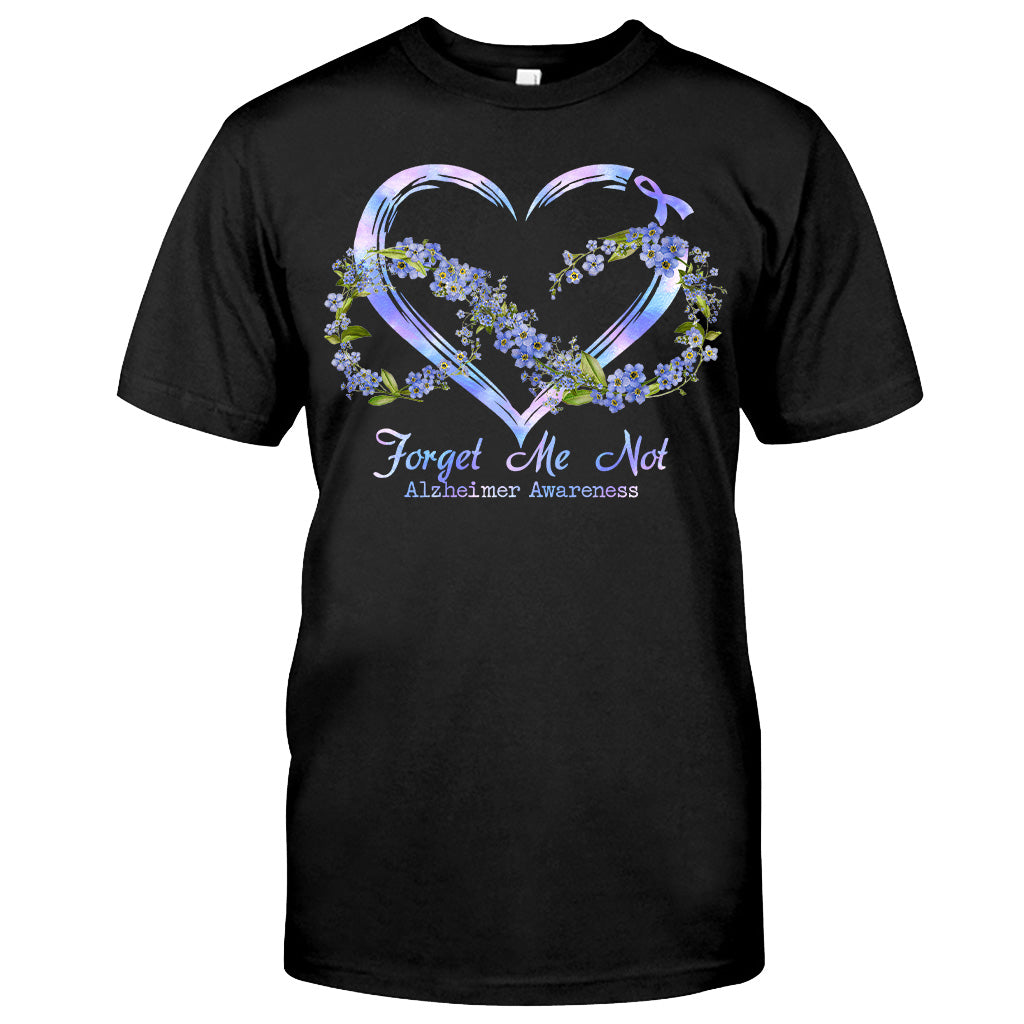 Forget Me Not - Alzheimer Awareness T-shirt and Hoodie 0722