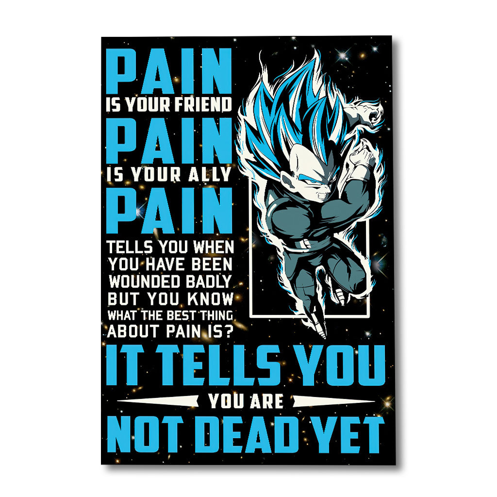 Pain Tells You- Seven Balls Canvas And Poster 1122