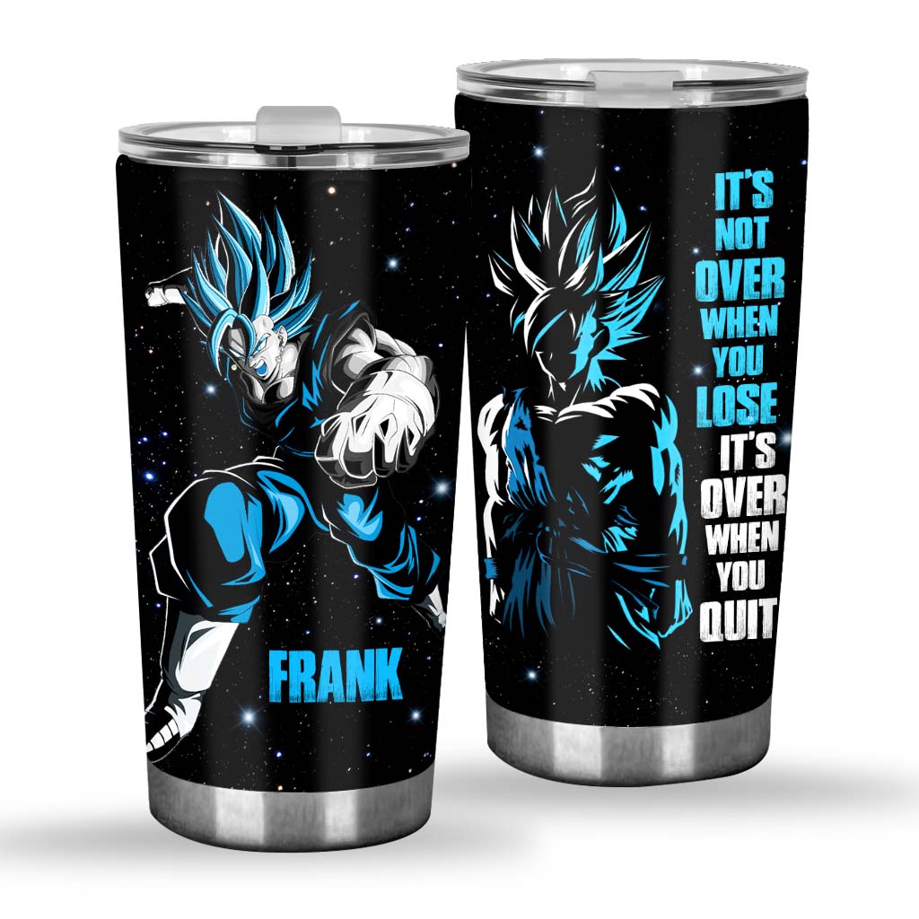 Quitting Is Not - Personalized Seven Balls Tumbler