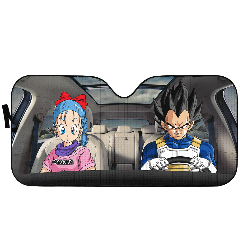 A Happy Couple Seven Balls Car Sunshade