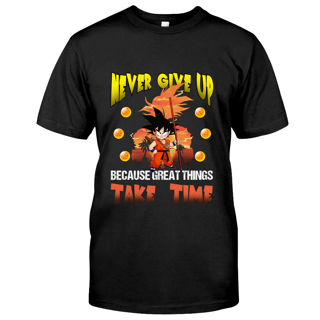 Great Things Take Time - Seven Balls T-shirt and Hoodie