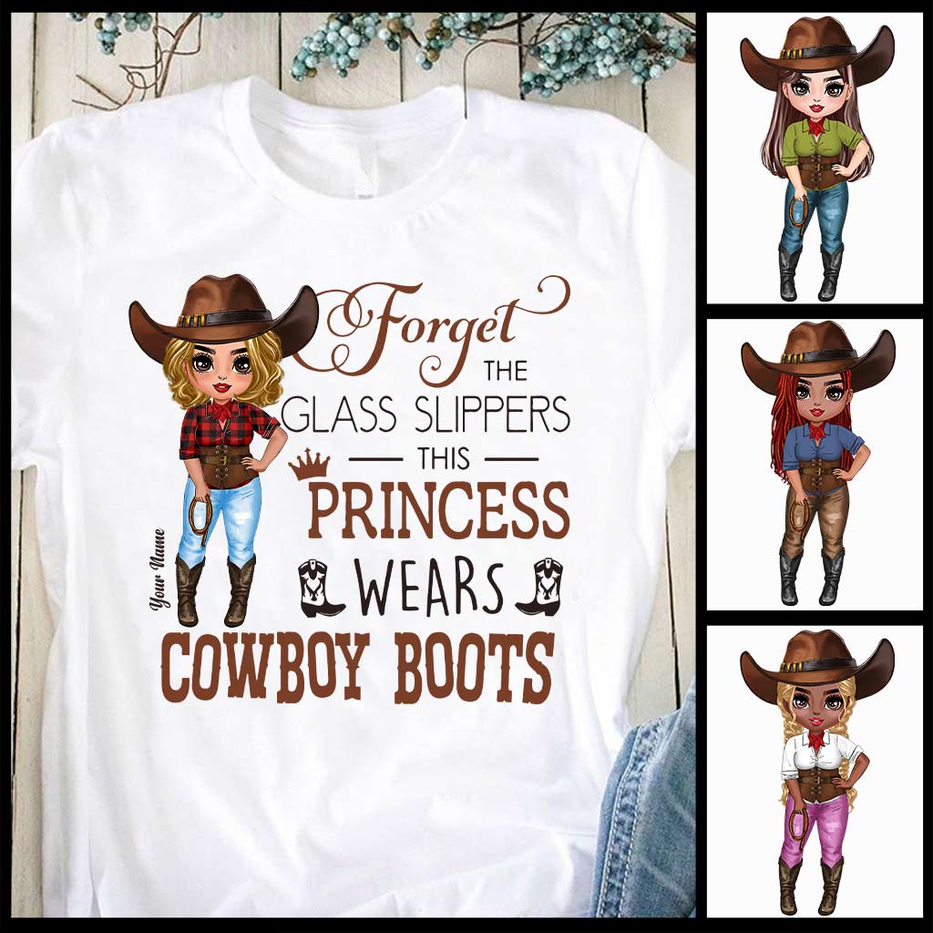 Forget The Glass Slipper - Personalized Country Girl T-shirt and Hoodie