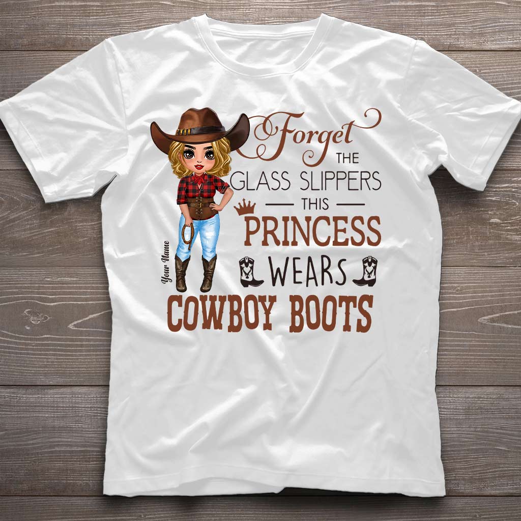 Forget The Glass Slipper - Personalized Country Girl T-shirt and Hoodie