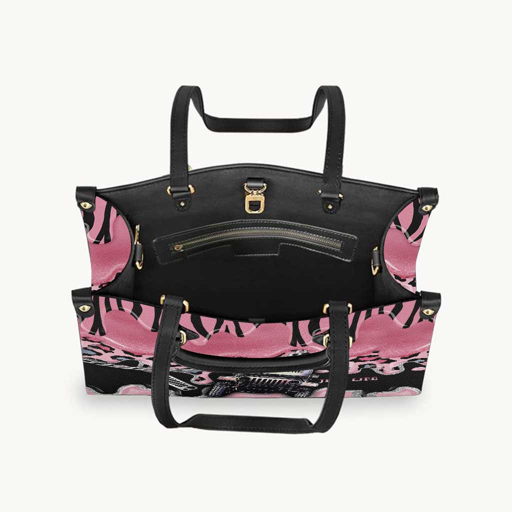 Wild Life - Personalized Car Leather Handbag
