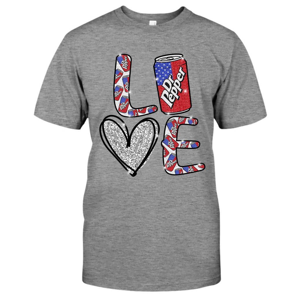 Love Summer Patriotic Texas Drink T-shirt and Hoodie