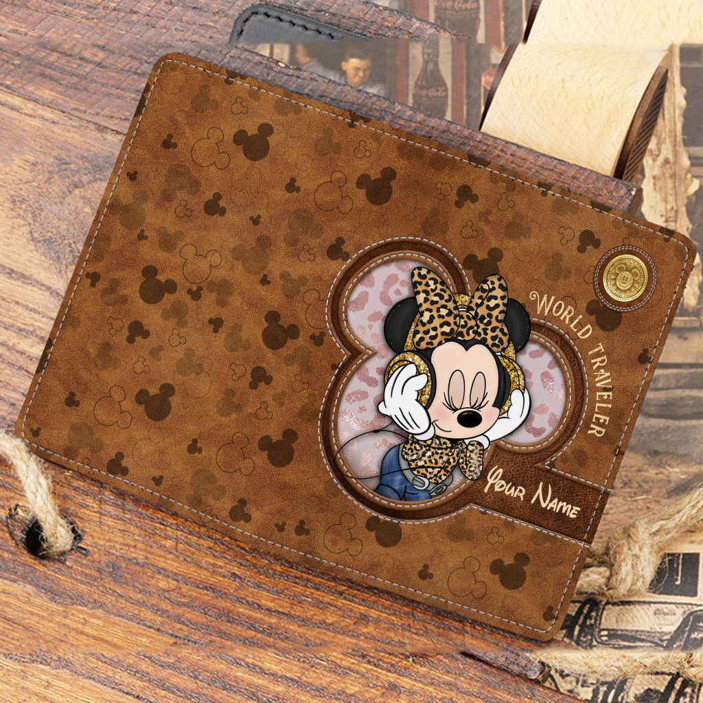 World Traveler - Personalized Mouse Passport Holder